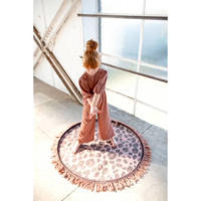 Tapis Petit Vloerkleed Kinderkamer Luipaard rond