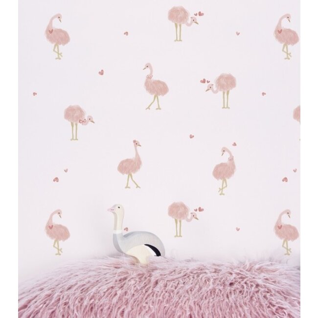 Lilipinso Behang Kinderkamer Pink Ladies Lilipinso