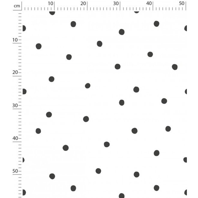 Behang Kinderkamer Playful Dots White