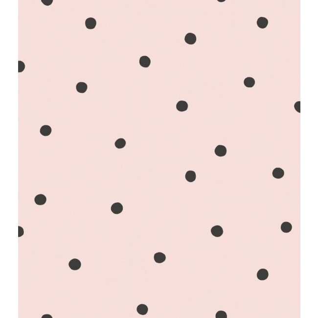 Lilipinso Behang Kinderkamer Playful Dots Pearl Rose