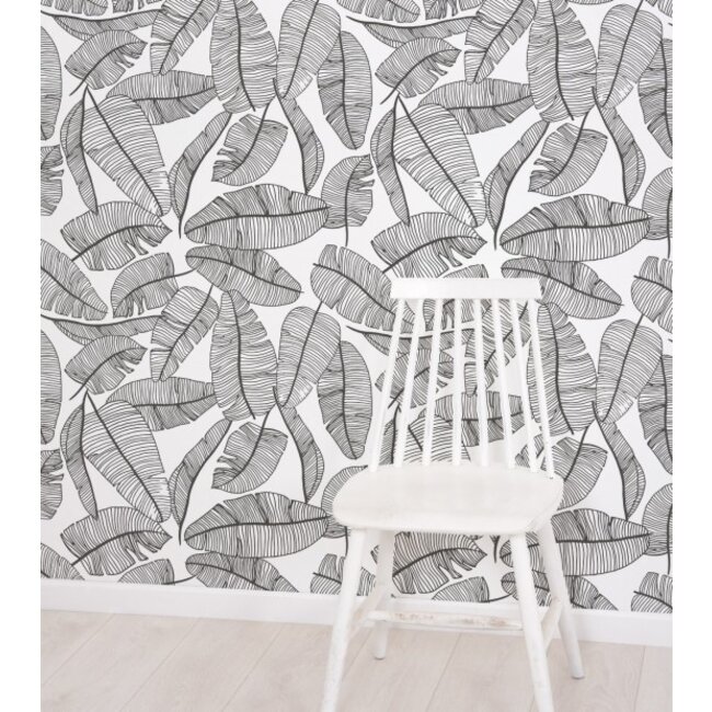 Lilipinso Wallpaper - Leaves Tropical Serengeti Lilipinso