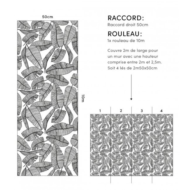 Lilipinso Wallpaper - Leaves Tropical Serengeti Lilipinso