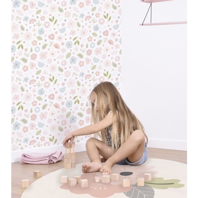 Lilipinso Wallpaper Flowers Bloom van Lilipinso