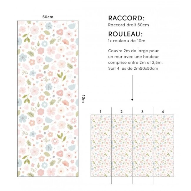 Lilipinso Wallpaper Flowers Bloom van Lilipinso