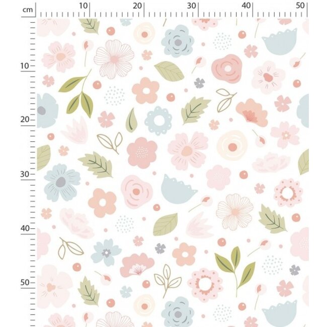 Lilipinso Wallpaper Flowers Bloom van Lilipinso