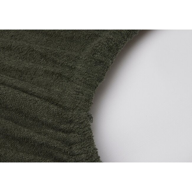 Jollein Badstof Aankleedkussenhoes Leaf Green 50 x70 cm