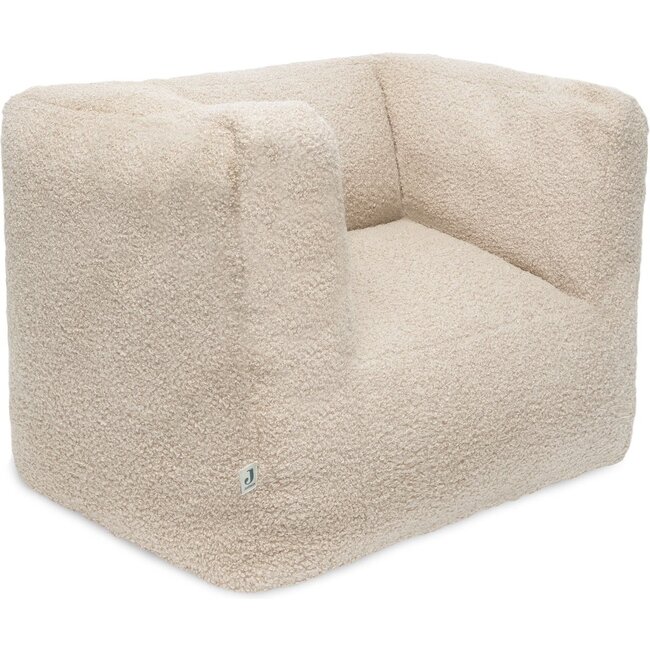 Jollein Fauteuiltje Beanbag Boucle Naturel