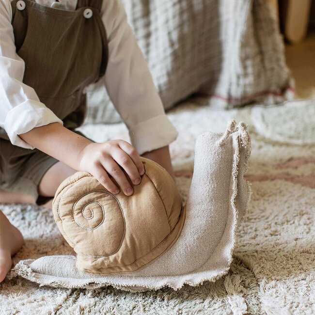 Lorena Canals Kussen Kinderkamer Mr Snail