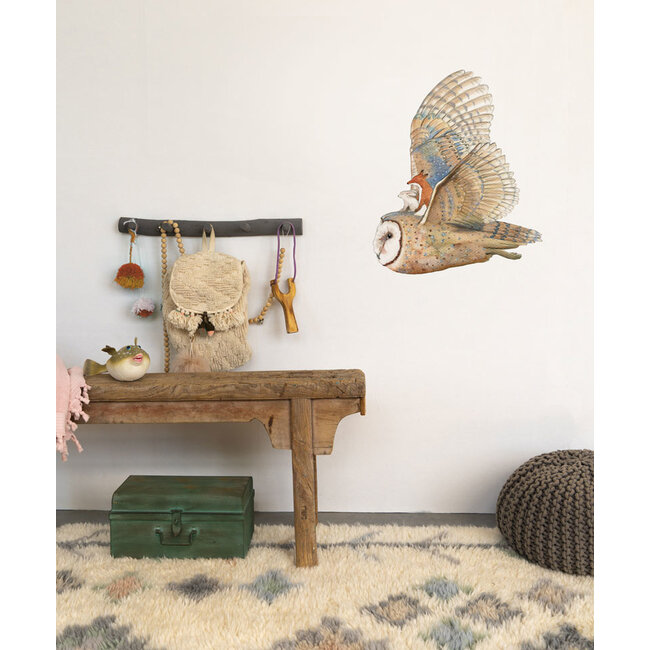 Hartendief Muursticker Kinderkamer Uil Hartendief