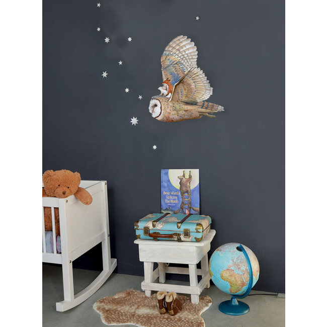 Hartendief Muursticker Kinderkamer Uil Hartendief