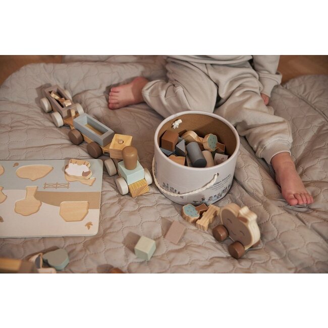 Jollein Houten Puzzel Farm Jollein