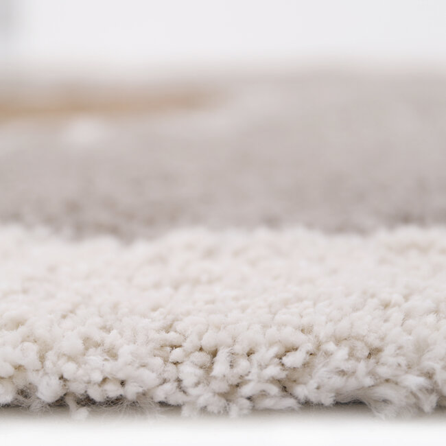 Nattiot Kinderkamer Vloerkleed Bohemian Daisy Taupe