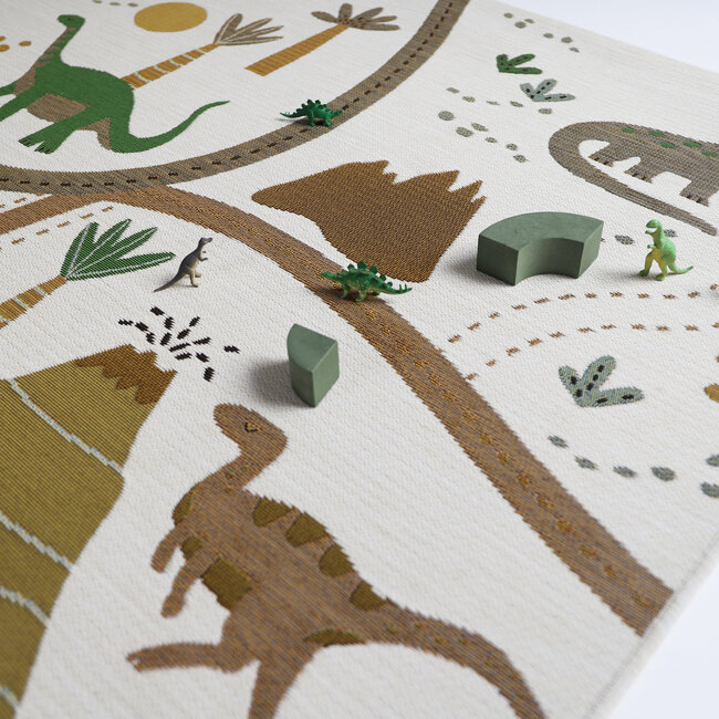 Nattiot Kinderkamer Vloerkleed Little Jurassic