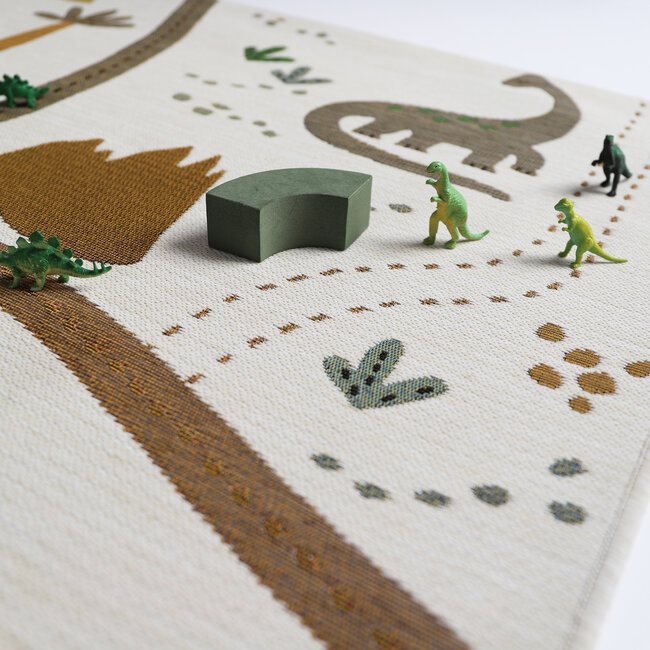 Nattiot Kinderkamer Vloerkleed Little Jurassic