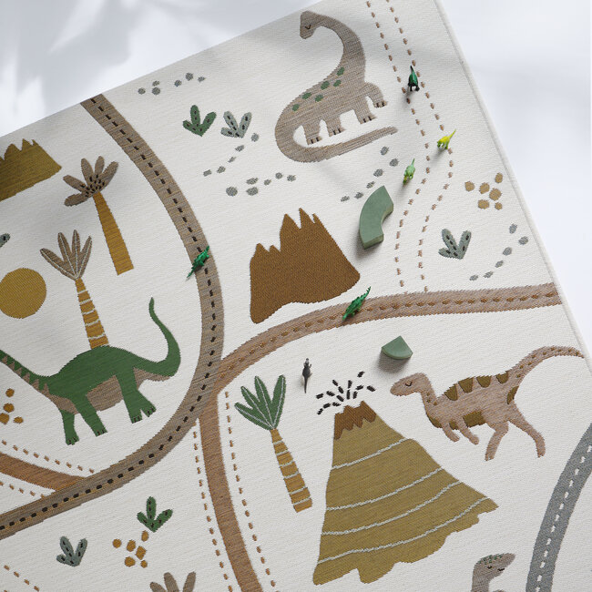 Nattiot Kinderkamer Vloerkleed Little Jurassic