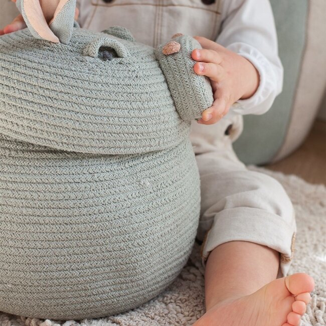 Lorena Canals Opbergmand Kinderkamer Henry the Hippo Lorena Canals