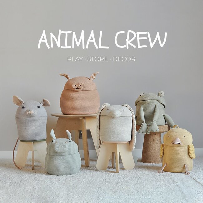 Lorena Canals Opbergmand Kinderkamer Henry the Hippo Lorena Canals