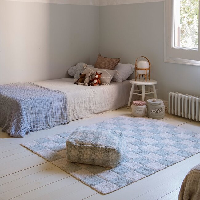 Lorena Canals Kinderkamer Vloerkleed Keukentegels Sage Blue Lorena Canals