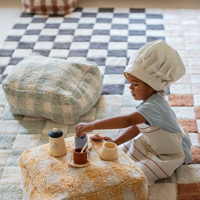 Kinderkamer Vloerkleed Keukentegels Sage Blue Lorena Canals