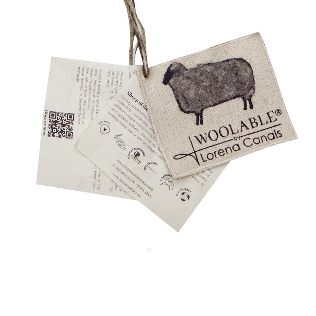 Lorena Canals Wollen Vloerkleed Tundra Sheep Grey Lorena Canals