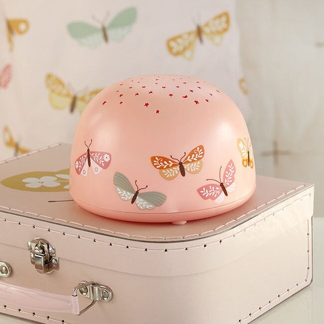 A Little Lovely Company Projectorlamp Kinderkamer Vlindertjes A Little Lovely Company