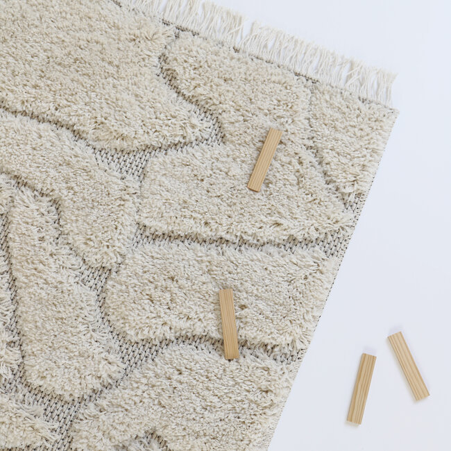 Nattiot Vloerkleed Kinderkamer Uyuni Beige