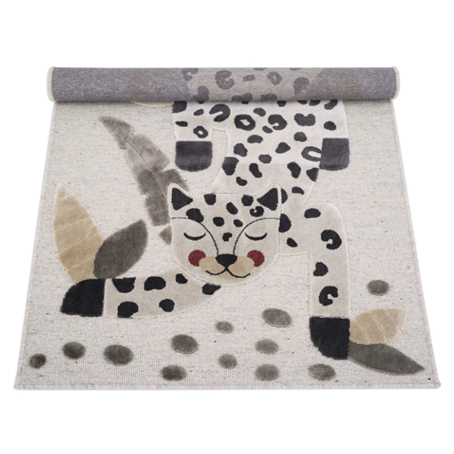 Nattiot Vloerkleed Kinderkamer Little Jaquar Nattiot