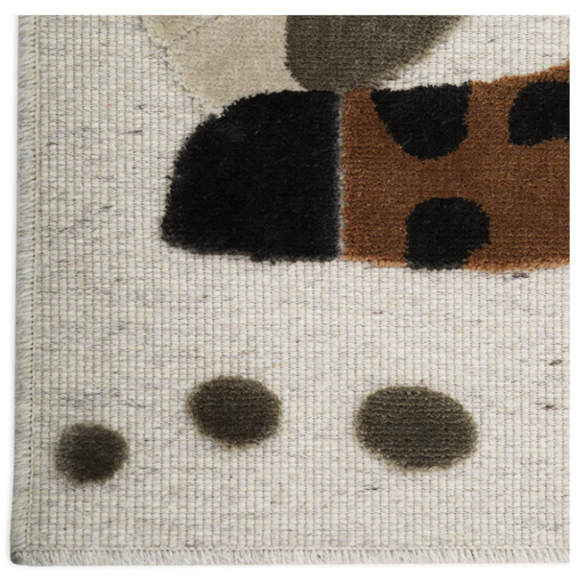 Nattiot Vloerkleed Kinderkamer Little Jaquar Toffee Nattiot