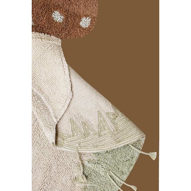 Lorena Canals Vloerkleed Kinderkamer Mushroom Lorena Canals