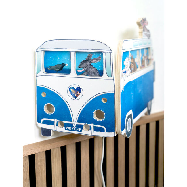 Hartendief Blauwe Bus Lamp Hartendief