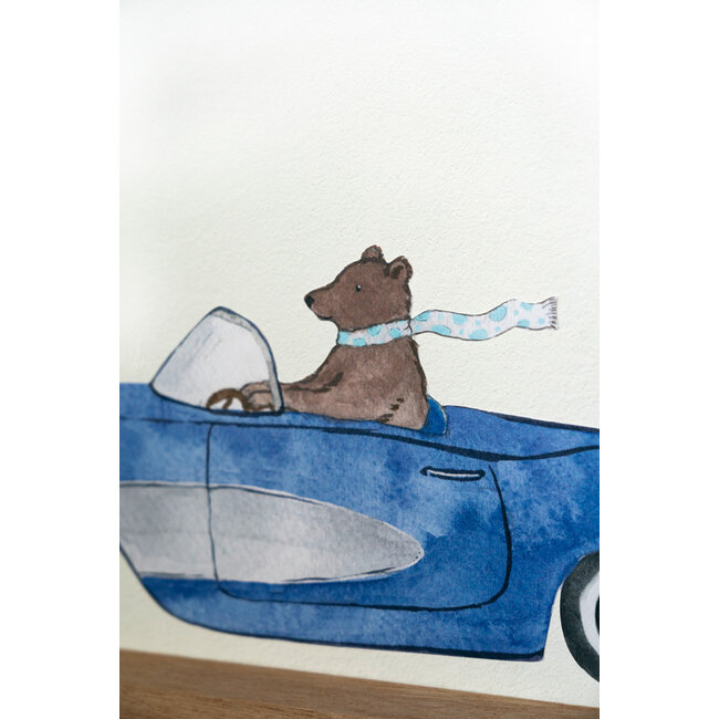 Hartendief Muurstickers Kinderkamer Just cruising Hartendief