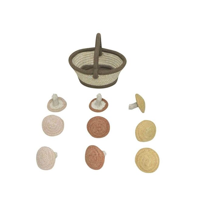 Lorena Canals Vloerkleed Kinderkamer Mushroom Forest Lorena Canals