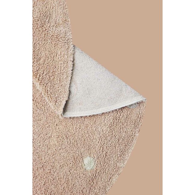 Lorena Canals Rond Kinderkamer Vloerkleed Dot Pink Lorena Canals