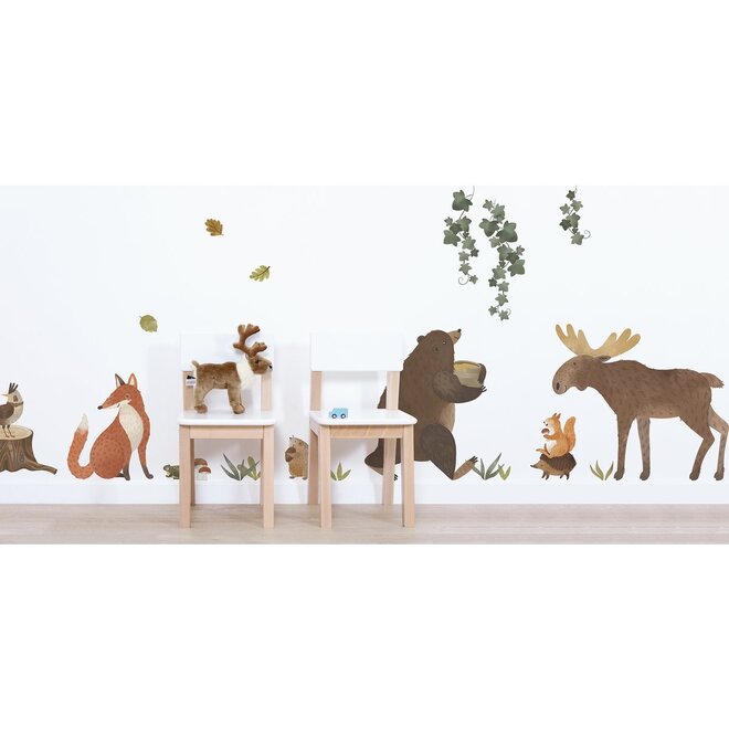 Kinderkamer Muursticker Eland Lilipinso