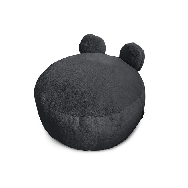 Teddy Poef Fur Darkgrey