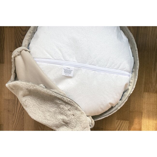 Scandinavian Stories Bunny Poef Kinderkamer Fur Beige