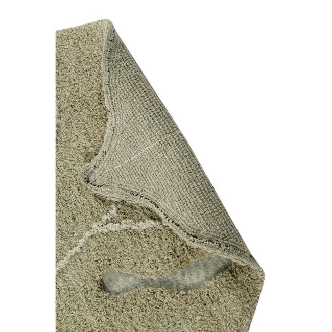 Lorena Canals Vloerkleed Kinderkamer Monstera Leaf Olive Lorena Canals