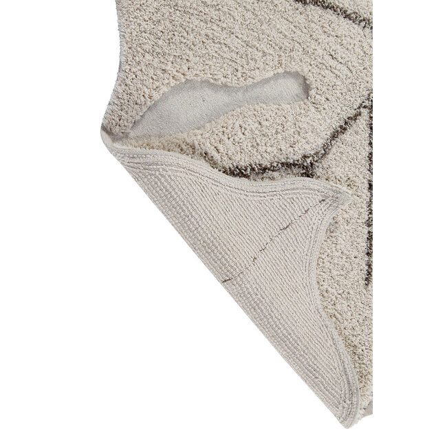 Lorena Canals Vloerkleed Kinderkamer Monstera Leaf Natural Lorena Canals