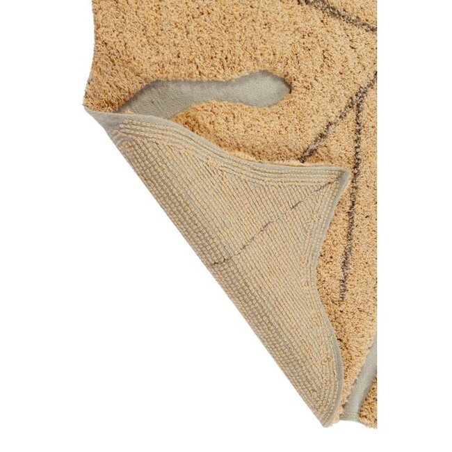 Lorena Canals Vloerkleed Kinderkamer Monstera Leaf Honey Lorena Canals