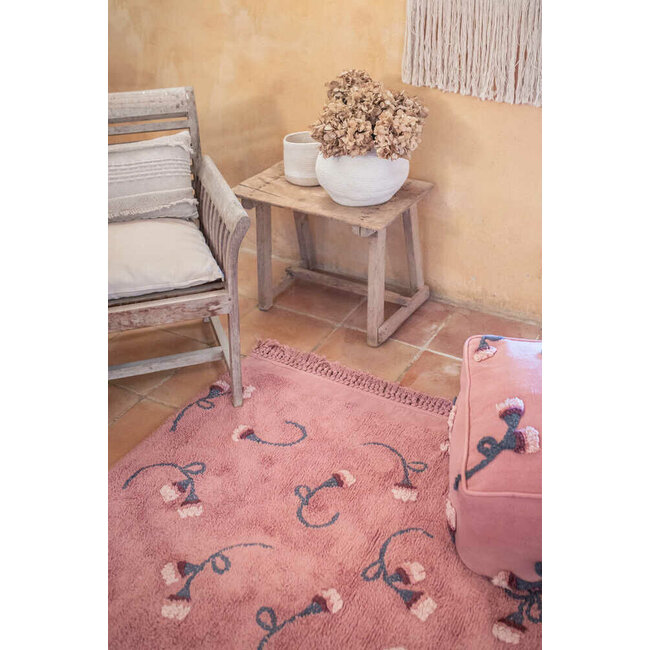 Lorena Canals Vloerkleed English Garden Ash Rose  140 x 210 cm Lorena Canals