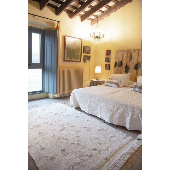 Lorena Canals Vloerkleed English Garden Ivory 140 x 210 cm Lorena Canals