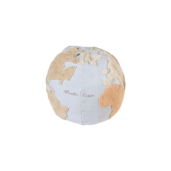 Poef Kinderkamer Worldmap