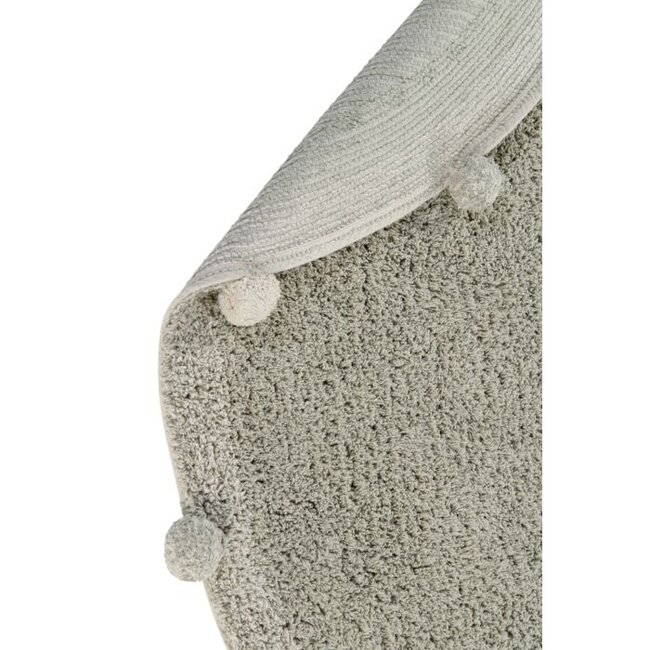 Lorena Canals Vloerkleed Kinderkamer Bubbly Natural Olive Lorena Canals