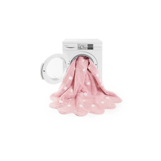 Lorena Canals Vloerkleed Kinderkamer Roundy Biscuit Pink