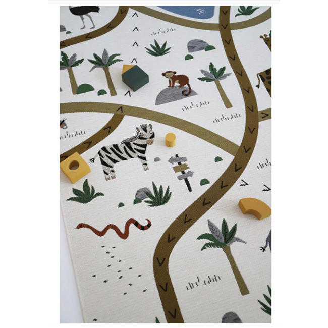 Nattiot Vloerkleed kinderkamer Little Savannah Nattiot