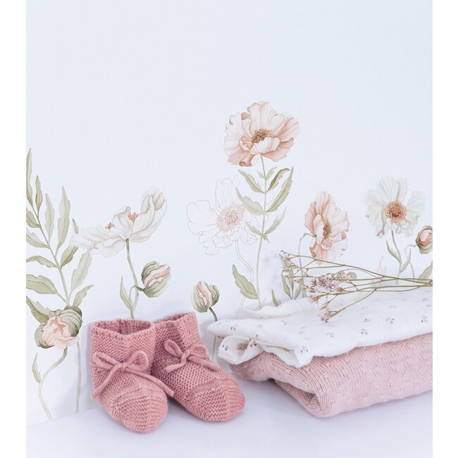 Lilipinso Kinderkamer Muurstickers Islandic Poppies Lilipinso