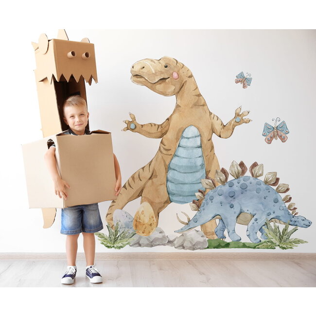 Kinderkamer Muurstickers Big Dino