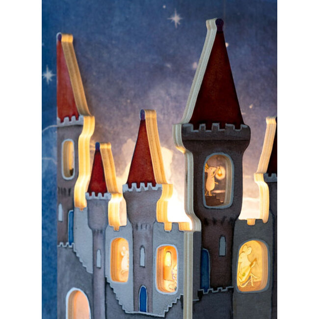 Hartendief Kinderkamer Wandlamp Muizenkasteel