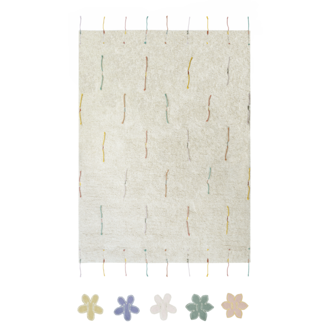 Lorena Canals Vloerkleed Kinderkamer Wildflowers