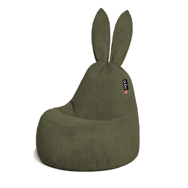 Beanbag Baby Rabbit Corduroy Moss